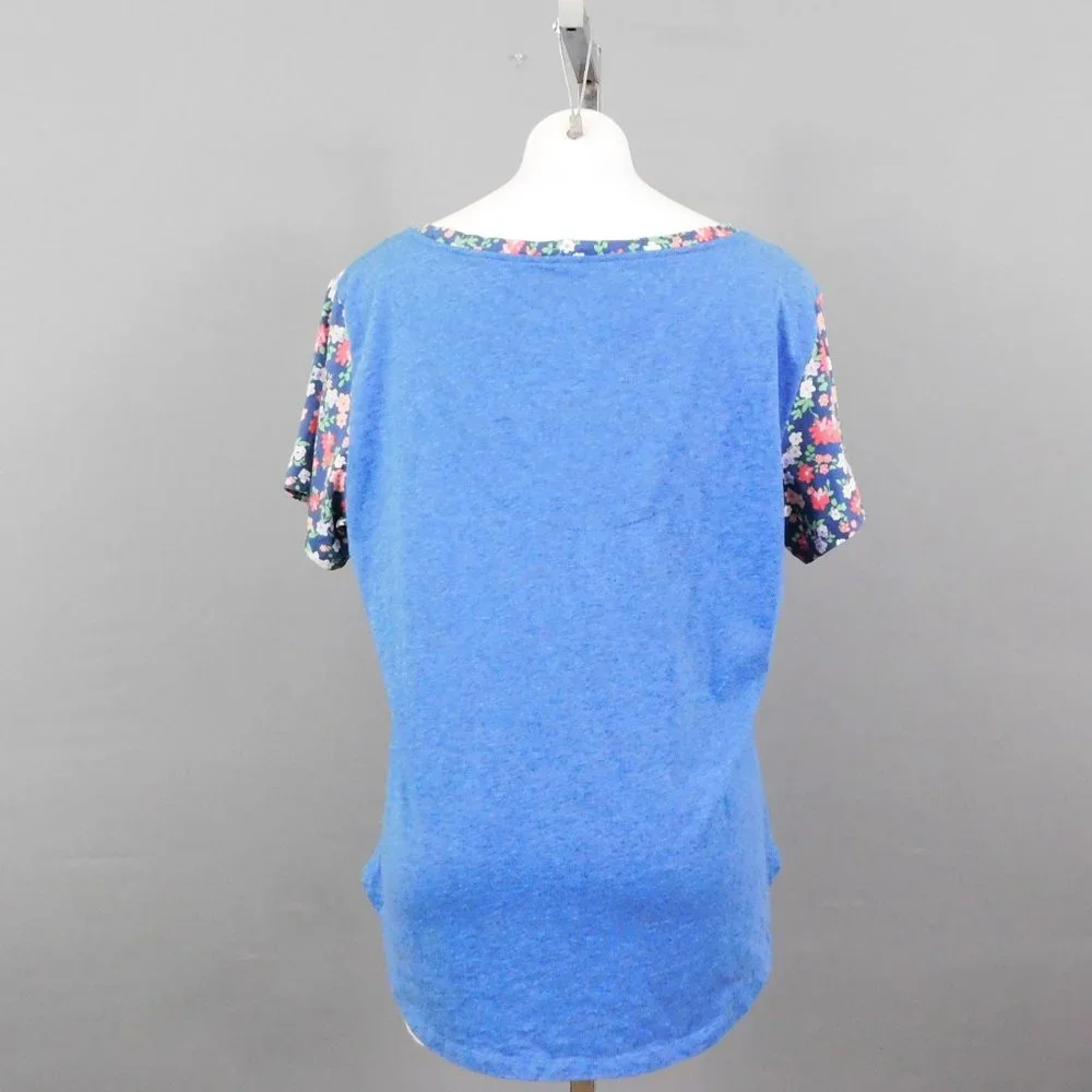 Sleep Sense Women Sleepwear Shirt‎ Blue L